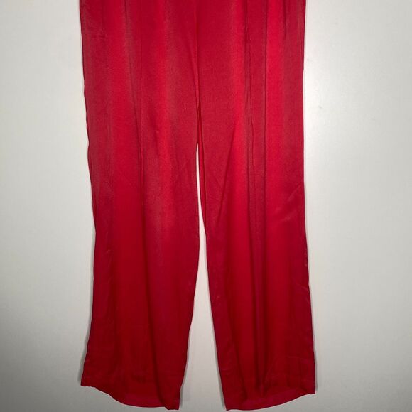 New H&M Wide Leg High Waist Pant Women's Size Large - Picture 5 of 8